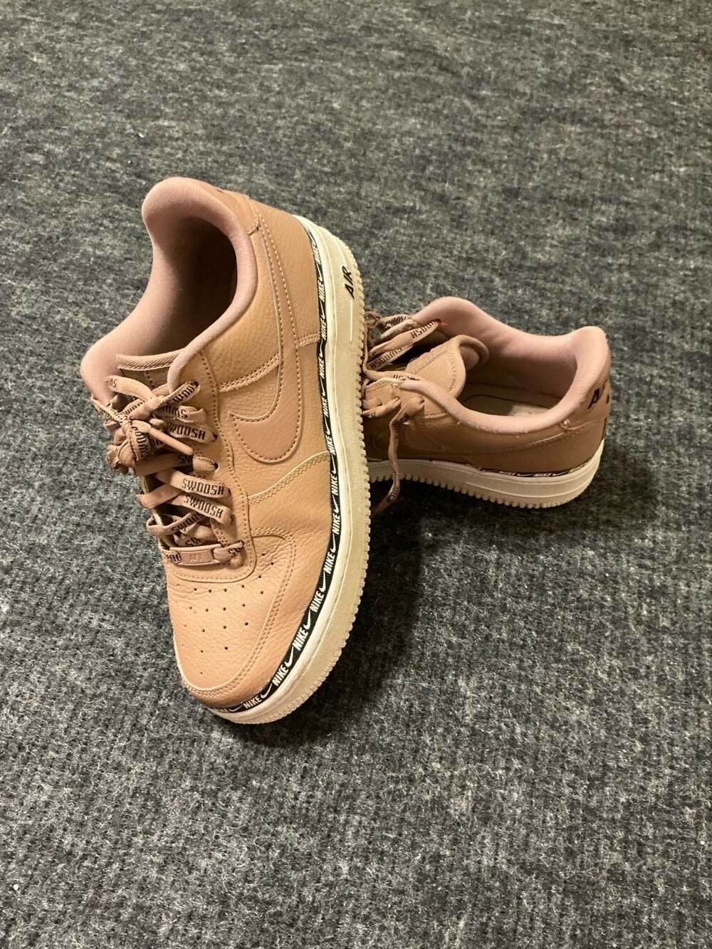 Nike Air Force 1 Low Ribbon Pack Desert Dust Sneakers Womens Size Size 8.5